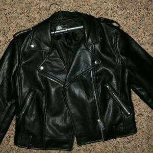 Leather jacket